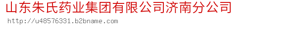 山东朱氏药业集团有限公司济南分公司