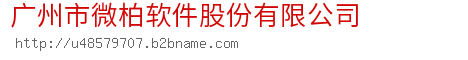 广州市微柏软件股份有限公司