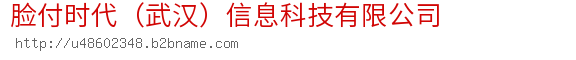 脸付时代（武汉）信息科技有限公司