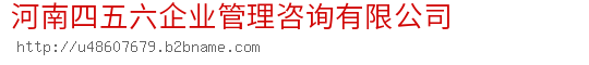 河南四五六企业管理咨询有限公司